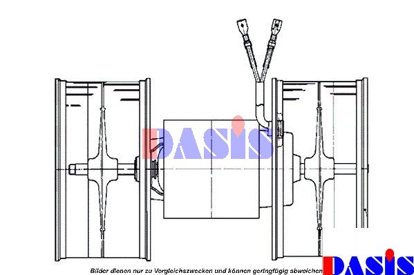 AKS DASIS Sisätilapuhallin 741600N